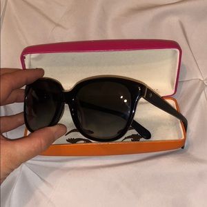 Kate spade black sunglasses